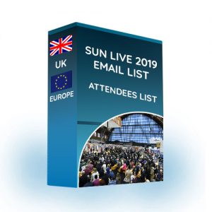 Attendees List: Sun Live 2019 Uk & Europe